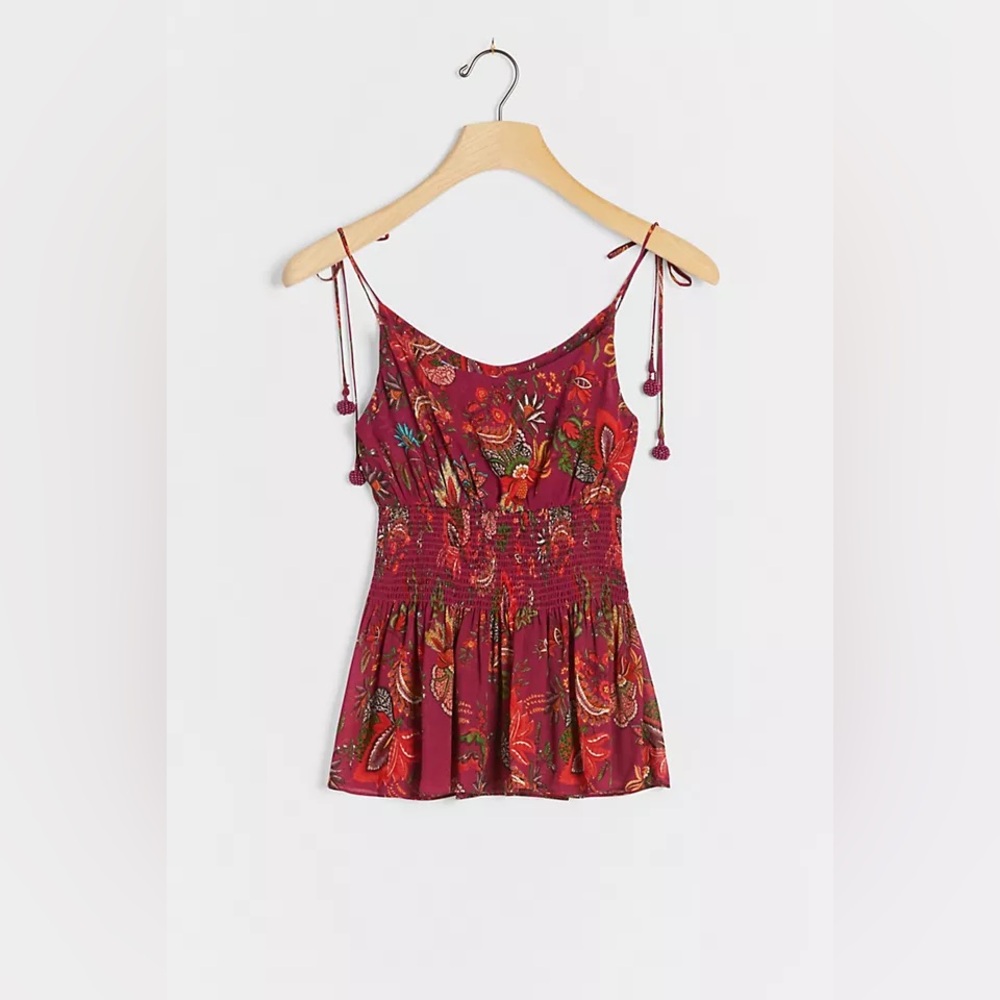 Farm Rio For Anthropologie Meg Cami Tank Size Large